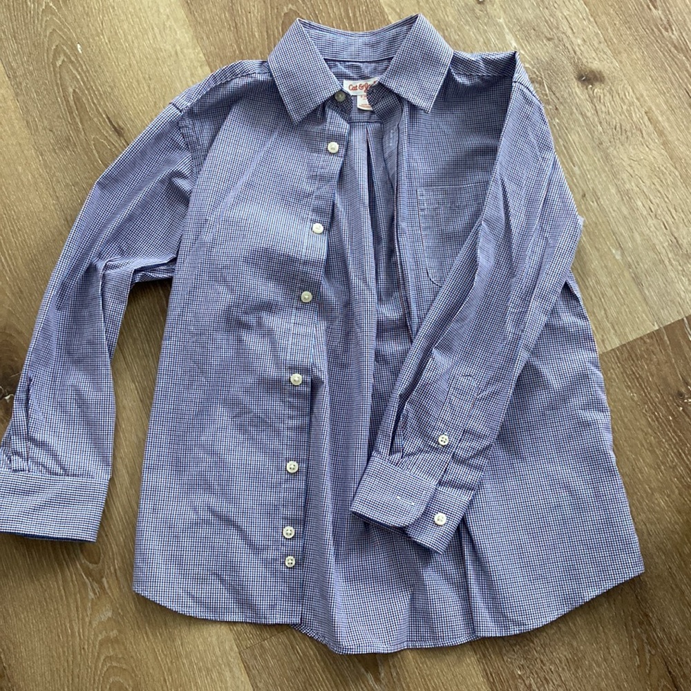 Cat & Jack button-down dressy shirt boys S